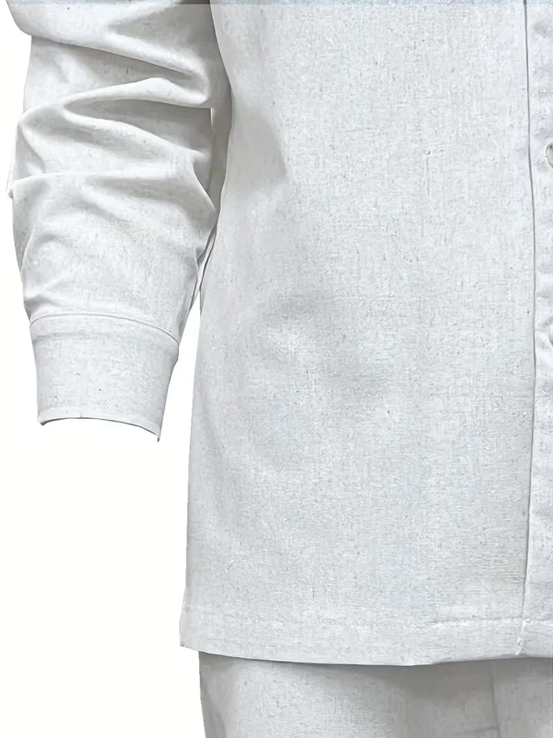 Élias™ | Ensemble d'Été en Lin pour Homme