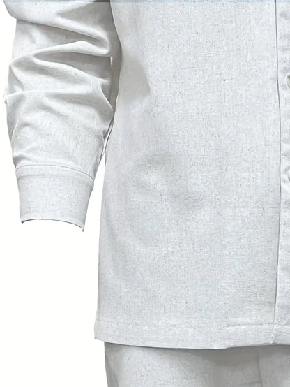 Élias™ | Ensemble d'Été en Lin pour Homme