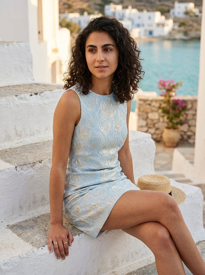 Robe Kimolos — Mini Texturée