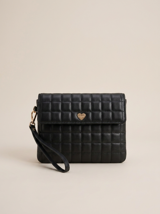 Petit Sac en Osier — avec Bandoulière Strass