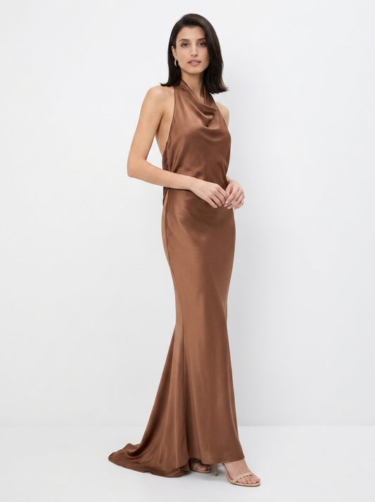 Robe Crète — Satin